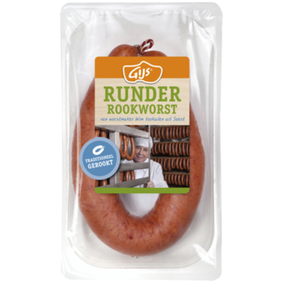 GIJS Verse runderrookworst