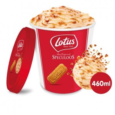 Lotus Speculoos ijs pint original