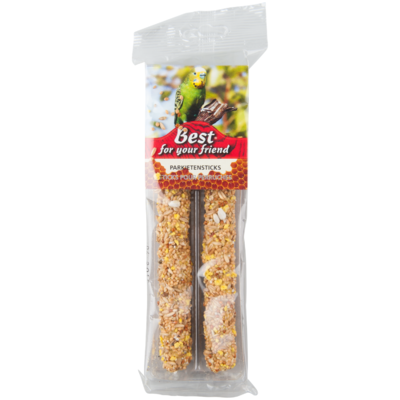 Best For Your Friend Snoepstok voor parkieten honing 2 stuks