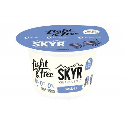 Light & free Skyr bosbes