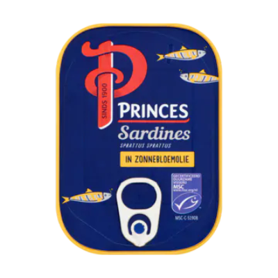 Princes Sardines in Zonnebloemolie