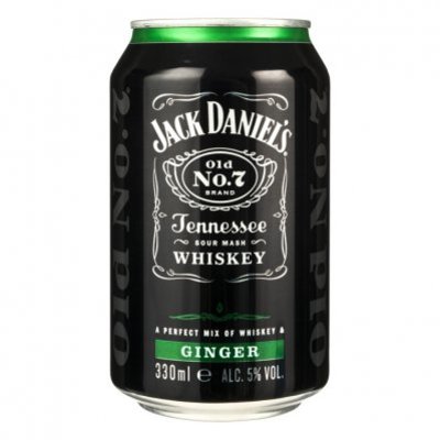 Jack Daniels Whiskey ginger