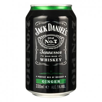 Jack Daniels Whiskey ginger