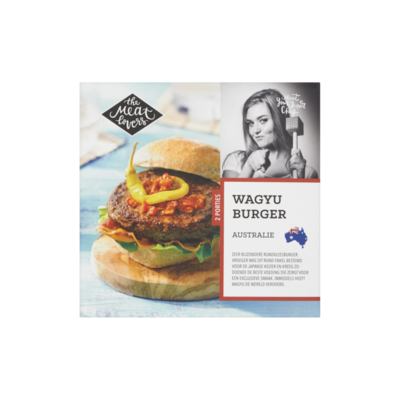 The Meat Lovers Wagyu Burger Australie (Diepvries)