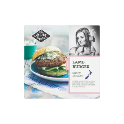 The Meat Lovers Lamb Burger Nieuw Zeeland (Diepvries)