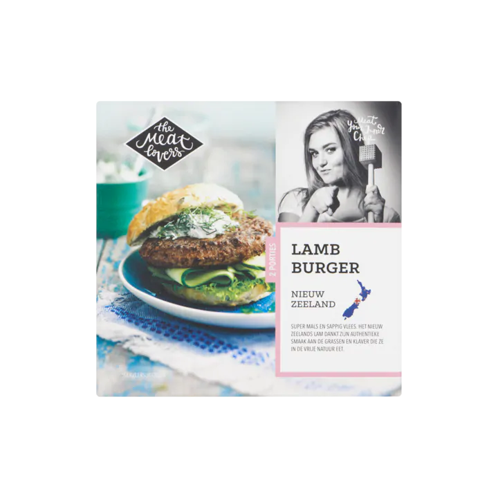 The Meat Lovers Lamb Burger Nieuw Zeeland