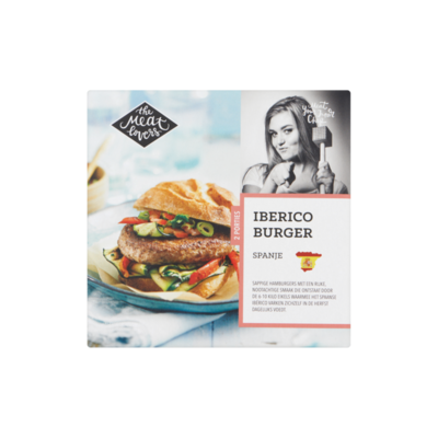 The Meat Lovers Iberico Burger Spanje (Diepvries)