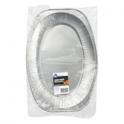 Huismerk Aluminium serveerschaal 35 cm