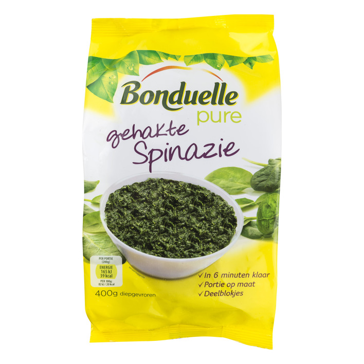 Bonduelle Gehakte spinazie