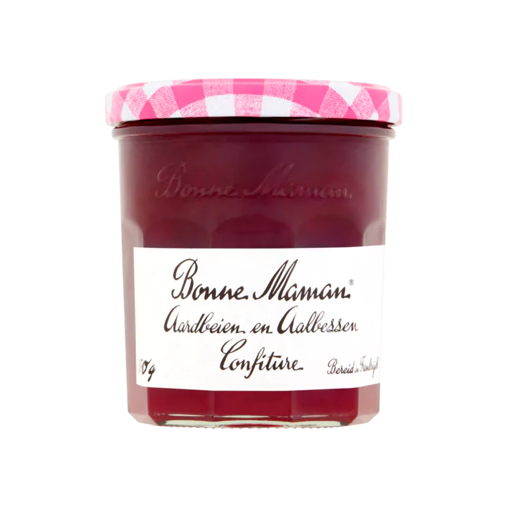 Bonne Maman Aardbeien en Aalbessen Confituur