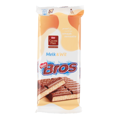 Nestlé Bros tablet melk en wit