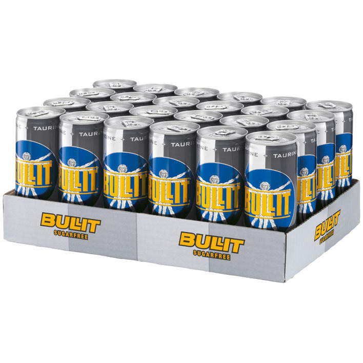 Bullit Energy drink sugarfree