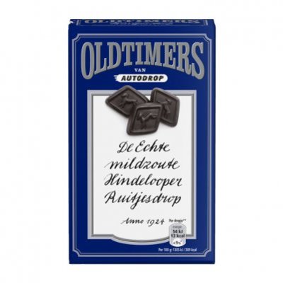 Oldtimers Mildzoute Hindelooper ruitjesdrop