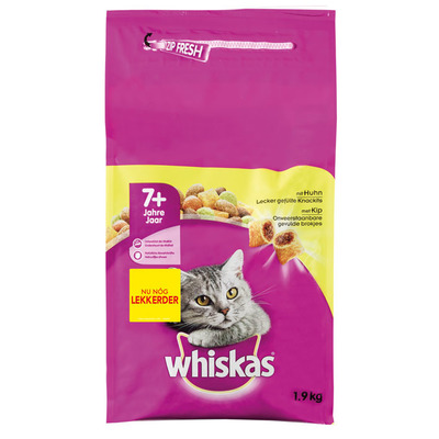 Whiskas Senior brokjes kip