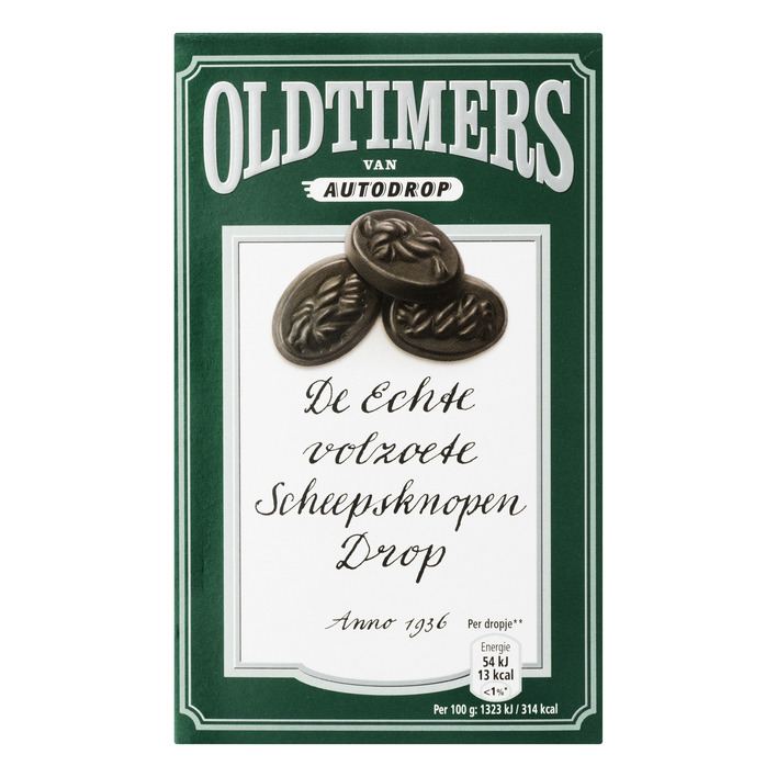Oldtimers Volzoete scheepsknopen drop
