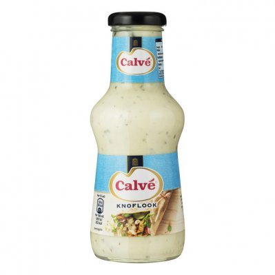 Calvé Saus fles knoflook