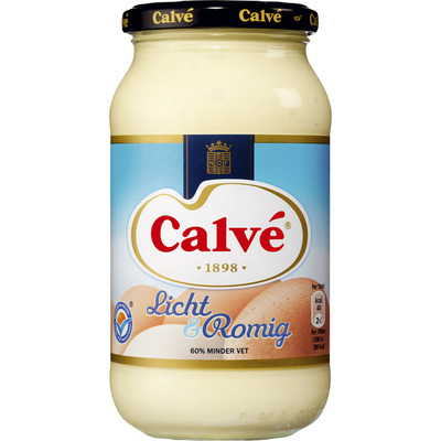 Calvé Saus pot mayonaise licht & romig