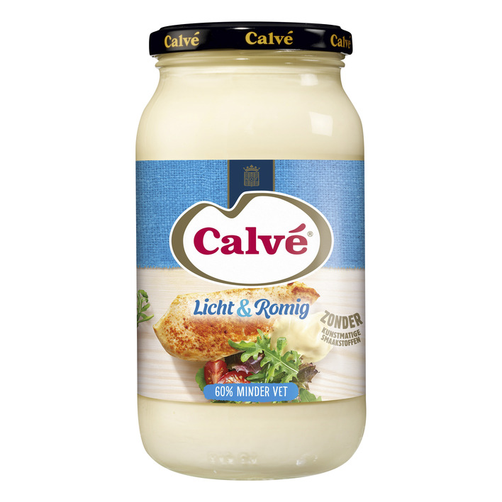 Calvé Saus pot mayonaise licht & romig