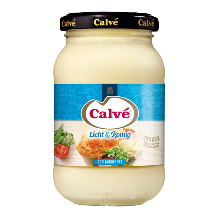 Calve Mayonaise Licht & Romig Pot