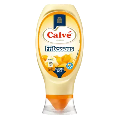 Calvé Saus Squeeze Fritessaus Naturel
