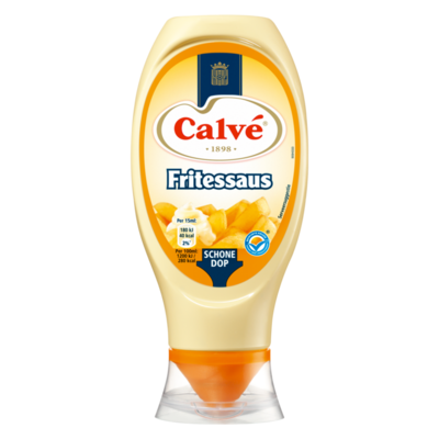 Calvé Saus Squeeze Fritessaus Naturel