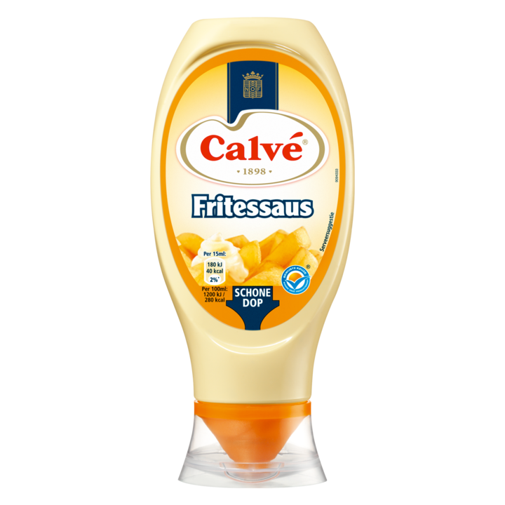 Calvé Saus Squeeze Fritessaus Naturel